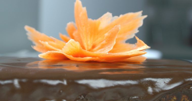 tarta de zanahoria
