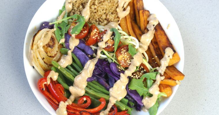 rainbow bowl