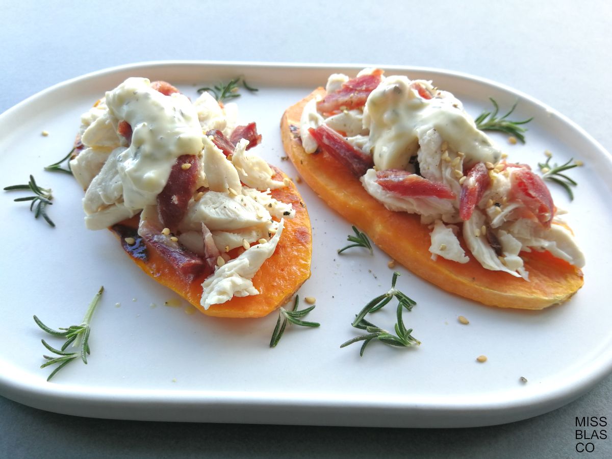 Tostas de boniato