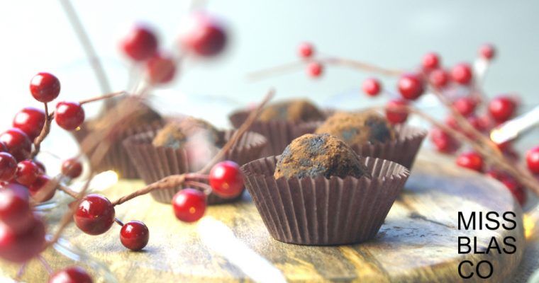 Trufas de cacao