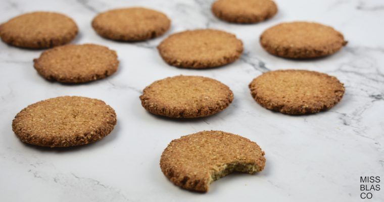 galletas de avena crujientes