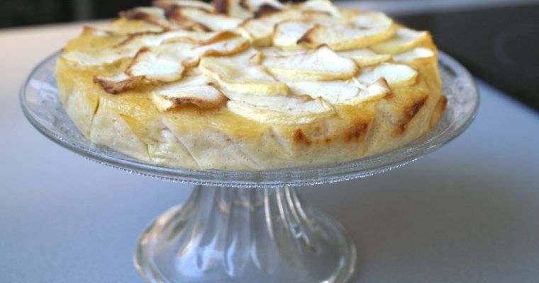 healthy apple cake