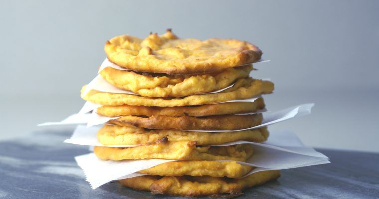 bases de pizza de boniato
