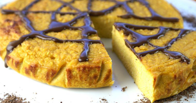 sugar free chocolate pumpkin cake