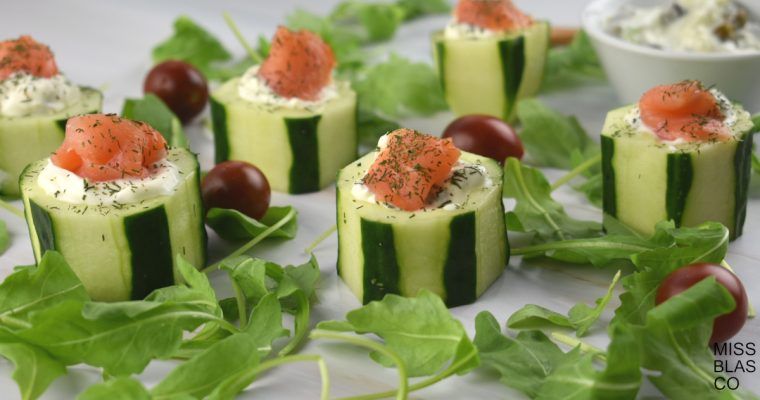 bocados de pepino