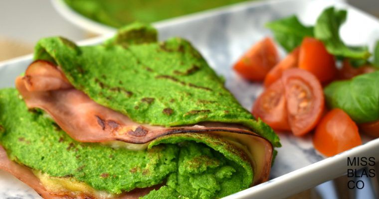 crepes de espinacas
