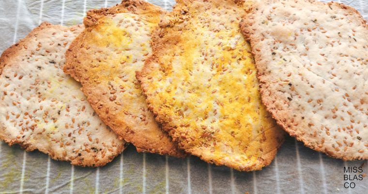 crackers tres ingredientes