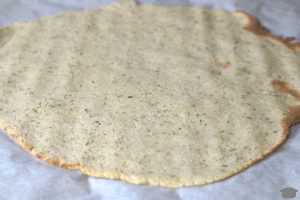 pizza de coliflor