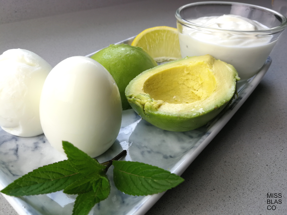 Avocado Egg Salad Ingredients