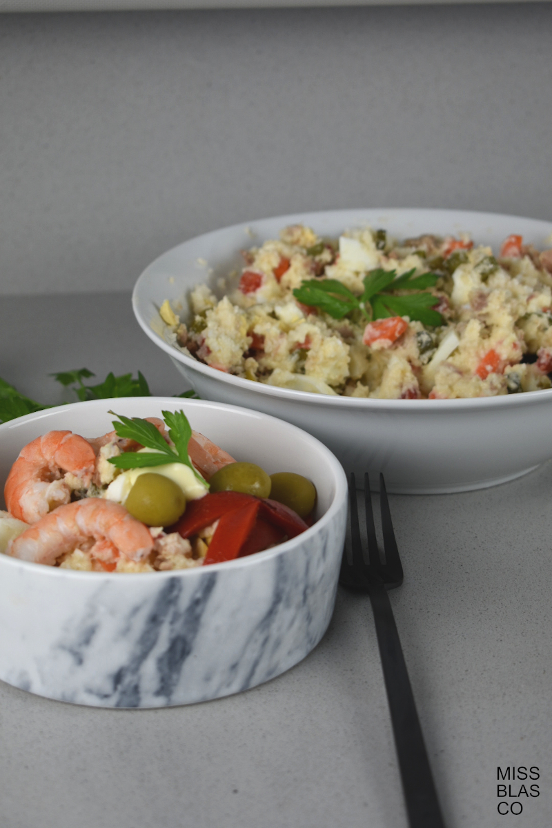 Homemade Cauliflower Salad 