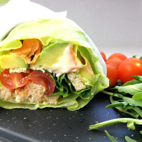 Wrap de lechuga