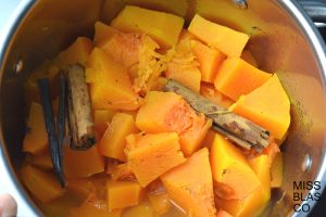 compota de calabaza