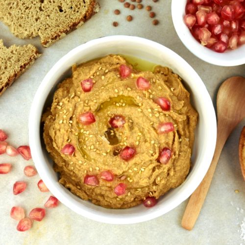 hummus de lentejas
