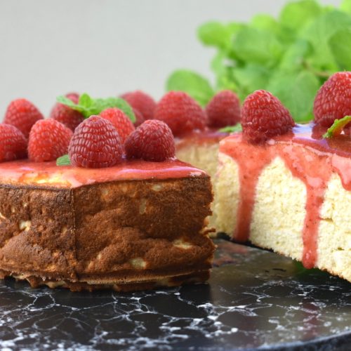 Low Carb Cottage Cheese Cheesecake