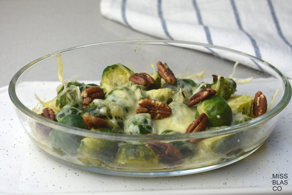 blue cheese Brussels sprouts