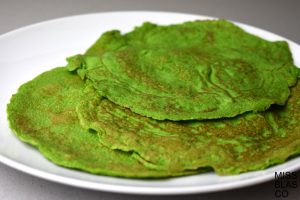 crepes de espinacas