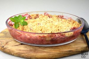 crumble de fresones