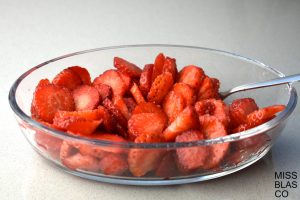 crumble de fresones