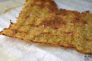 crujiente de quinoa