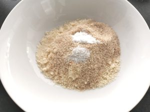 Ingredientes secos pan low carb