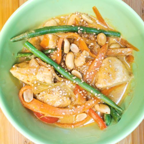 curry de pollo